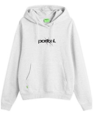 Postalco Spider Print Hoodie - White