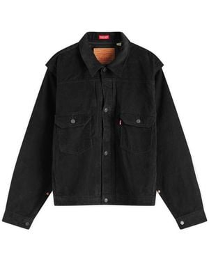 Levi's X Undercover Pinnacle Cord Trucker Jacket - Black