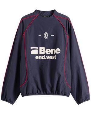 Bene Culture End X Drill Jacket - Blue