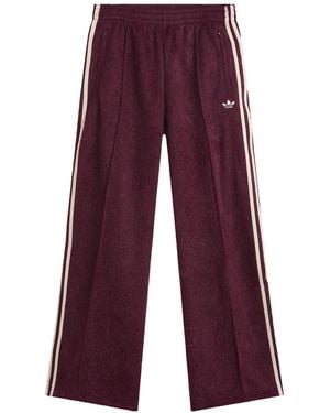 adidas Mohair Firebird Track Pant - Red