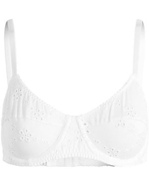 Fruity Booty Broderie Cindy Bra - White
