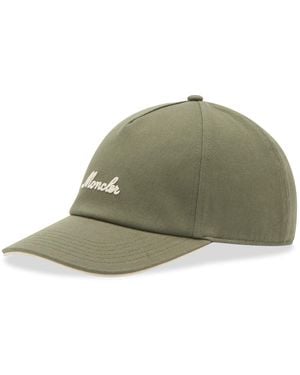 Moncler Cotton Archive Cap - Green