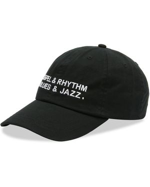 Easy Listening Gospel & Rhythm & Blues & Jazz Embroidered Ca - Black