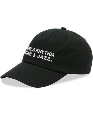 Easy Listening Gospel & Rhythm & Blues & Jazz Embroidered Ca - Black