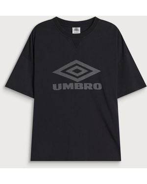 Umbro Washed Boxy T-Shirt - Black