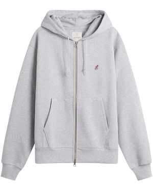 Gramicci One Point Zip Hoodie - Grey