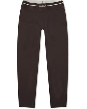 ADANOLA Branded Ultimate Leggings - Brown