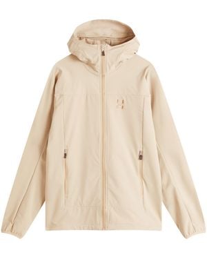 Haglöfs Rosson Softshell Hooded Jacket - Natural
