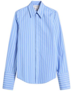 Sportmax Conio Stripe Shirt - Blue