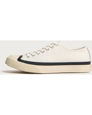 Eytys Stereo Canvas Lace Up Sneakers - Natural