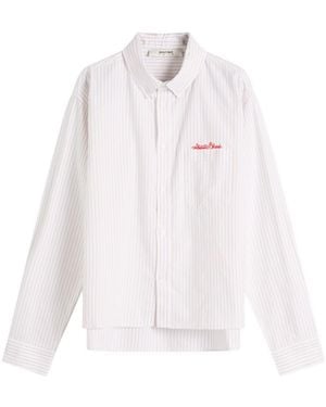 About Blank Oxford Script Shirt - White