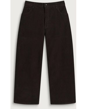 Studio Nicholson Paolo Corduroy Volume Pant - Black