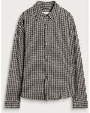 mfpen Check Vacation Shirt - Grey