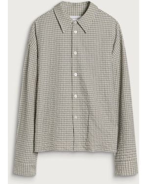 Studio Nicholson Nostra Long Sleeve Shirt - Gray