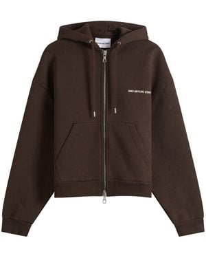 MKI Miyuki-Zoku Uniform Zip Hoodie Presented By End - Brown