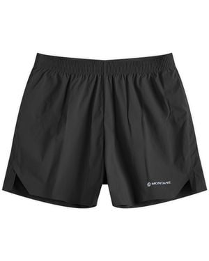 MONTANÉ Jetstream 5 Inch Running Shorts - Black