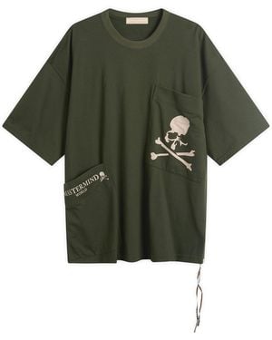 MASTERMIND WORLD Multi Pocket Short Sleeve T-Shirt - Green