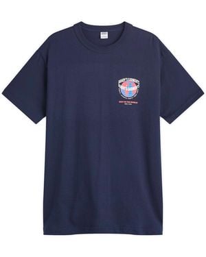 Randy's Garments World Graphic T-Shirt - Blue