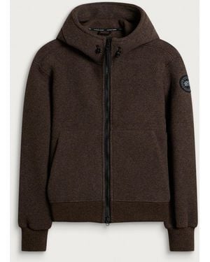 Canada Goose Chilliwack Fleece Bomber Disc Jacket - Brown