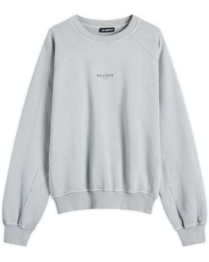 Han Kjobenhavn Silence Crew Sweatshirt - Gray