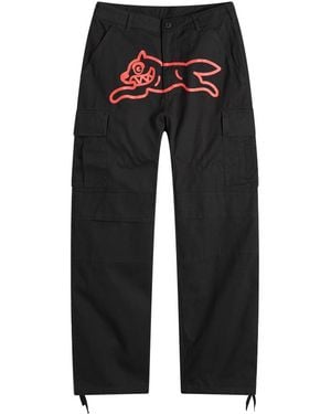 ICECREAM Running Dog Cargo Pant - Black