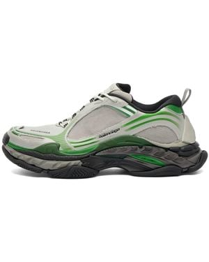 Balenciaga Triple S 2 Light Mesh Trainer - Green