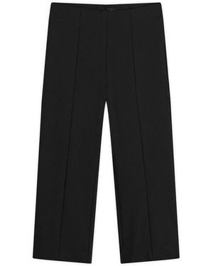 GOOD AMERICAN Soft Stretch Ponte Pull On Capris - Black