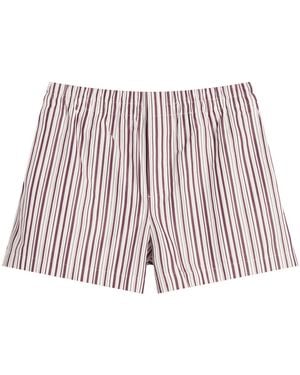 Gucci Stripe Shorts - Red
