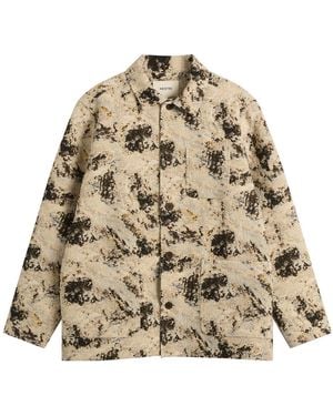 Kestin Jacquard Ormiston Jacket - Brown