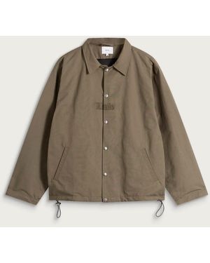 Rhude Logo Coaches Jacket - Green