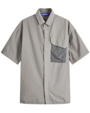 A_COLD_WALL* Brunswick Short Sleeve Shirt - Grey