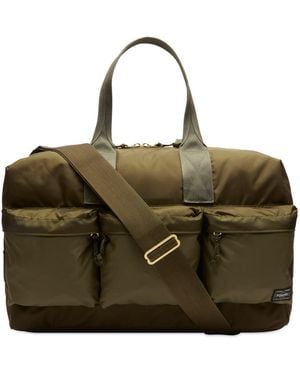 Porter-Yoshida and Co Force 2-Way Duffle Bag - Green