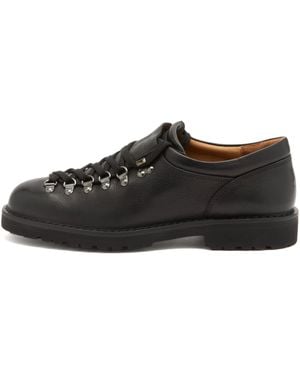 Fracap M121 Commando Sole Low Hiking Shoe - Black