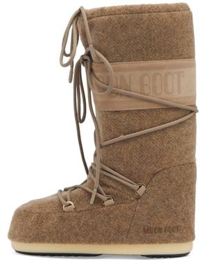 Moon Boot Icon Felt - Brown