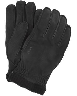 Hestra Joar Nubuck Gloves - Black