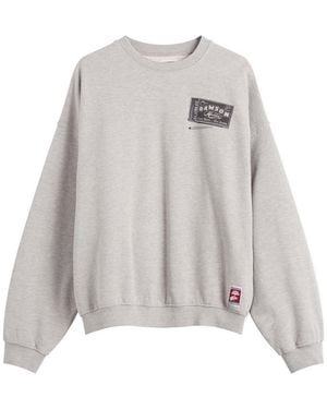 Damson Madder Dm General Store Sweatshirt - Grey