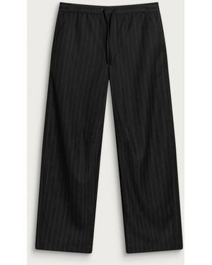 Samsøe & Samsøe End. X Saeryx Wide Elasticated Trousers - Black
