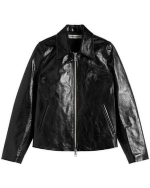 Our Legacy Mini Leather Jacket - Black