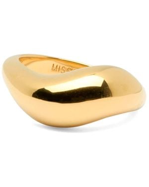 Missoma Savi Signature Stacking Ring - Metallic