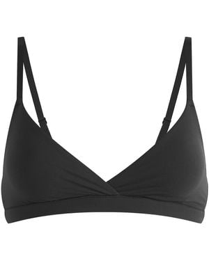 Skims Fits Everybody Crossover Bralette - Black