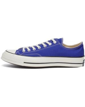 Converse Chuck 70 Premium Canvas Trainers - Blue