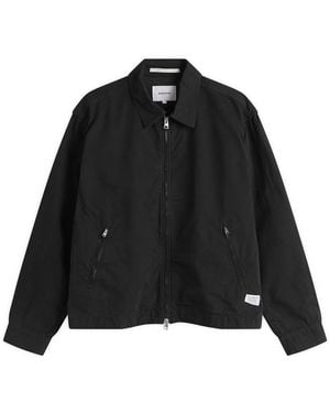 Norse Projects Raabjerg Canvas Jacket - Black