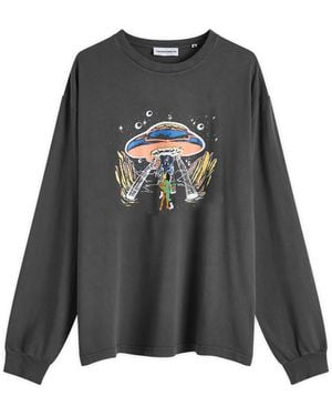 Carne Bollente Cosmic Caress Long Sleeve T-Shirt - Grey