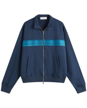 Lanvin Curb Zipped Track Jacket - Blue