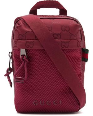 Gucci Nexus Mini Slingbag, Nylon - Red