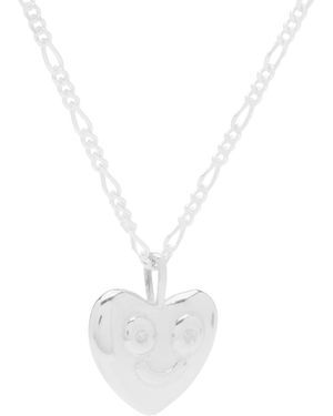 Alec Doherty Bitter Sweet Heart Pendant Necklace - White
