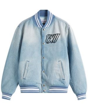 Off-White c/o Virgil Abloh Denim Jacket - Blue