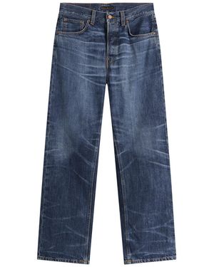 Nudie Jeans Rad Rufus Straight Leg Jeans - Blue