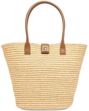 Anine Bing Lou Monogram Tote - Metallic