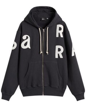 by Parra Word Salad Zip Hoodie - Black
